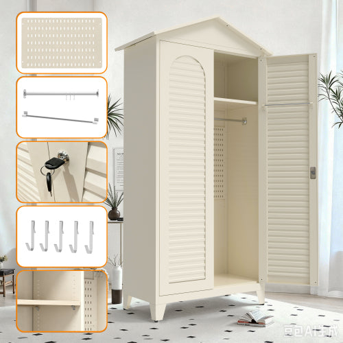 Spire79.1 Tall Metal Tool Storage Cabinet