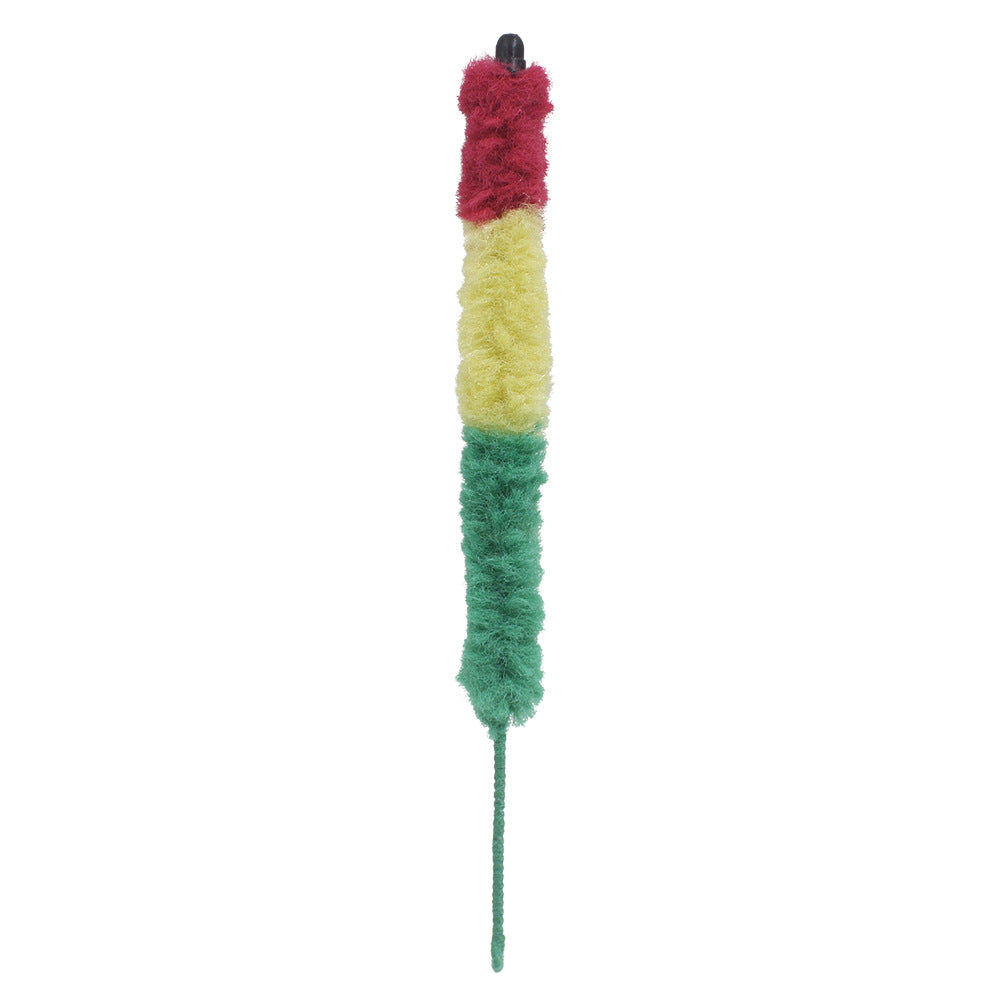 Brosse de nettoyage rouge jaune vert