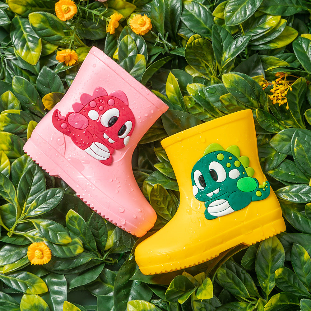 Bottes de pluie pour enfants Cartoon Waterproof Short Tube Rain Shoes