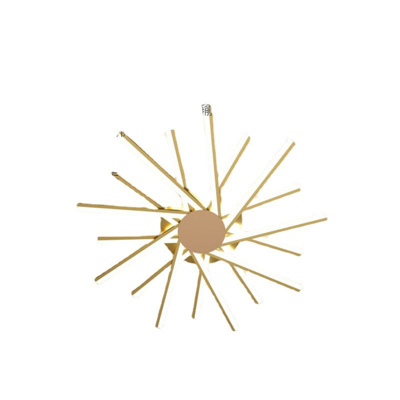 Lampe de plafond à LED moderne simple pour usage domestique