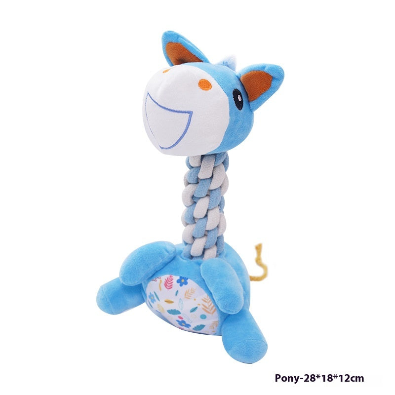 Bends et jouets en peluche anti-agglomérés pour chiens
