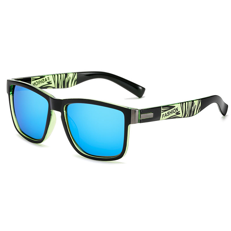 Lunettes de soleil de style boîte pour hommes