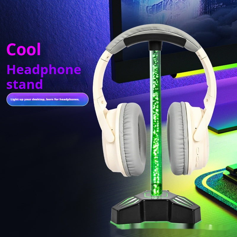 Porte casque lumineux RGB