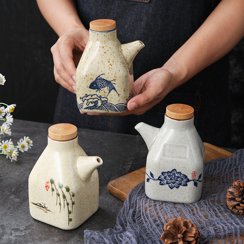 Bouteilles de trempe en céramique de style chinois
