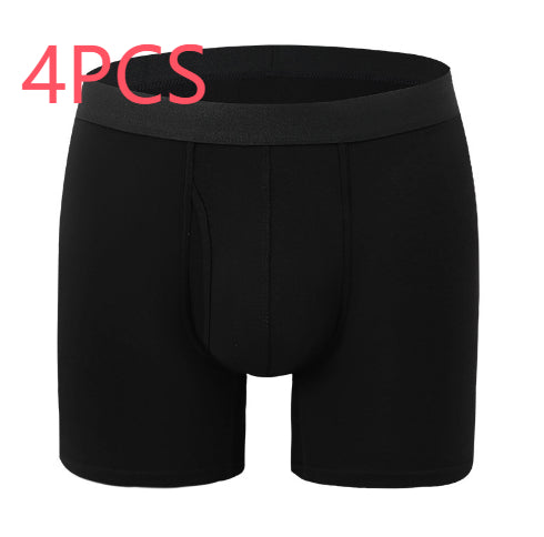 Sous-vêtements Homme prolongé Bamboo Fibre Sports Breathable Mid Waist