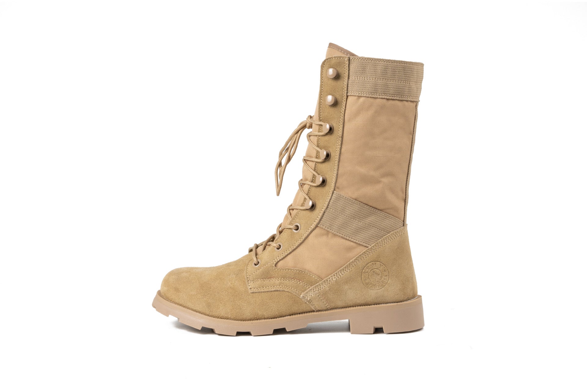 Tactical Grande Taille Noir Haut Haut-Haut Desert Bottes de combat relevées