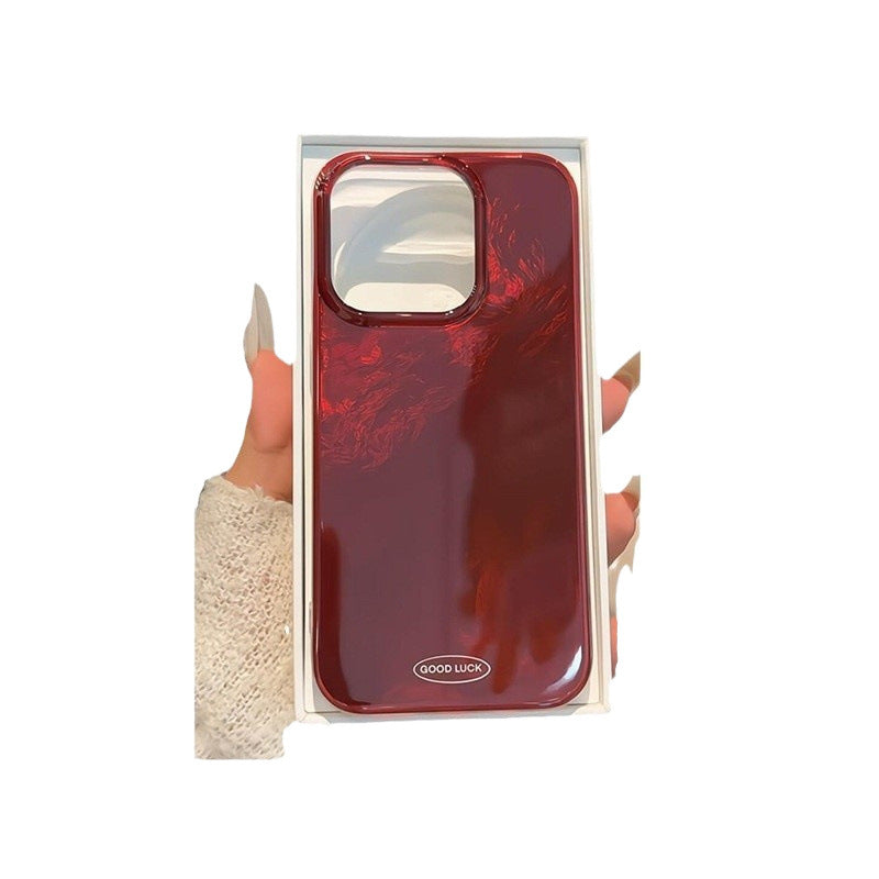 Cas de téléphone rouge de haute qualité