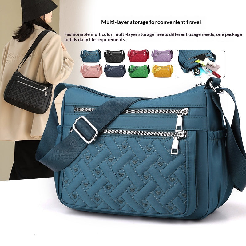Sac transversal à grande capacité portable pour femmes