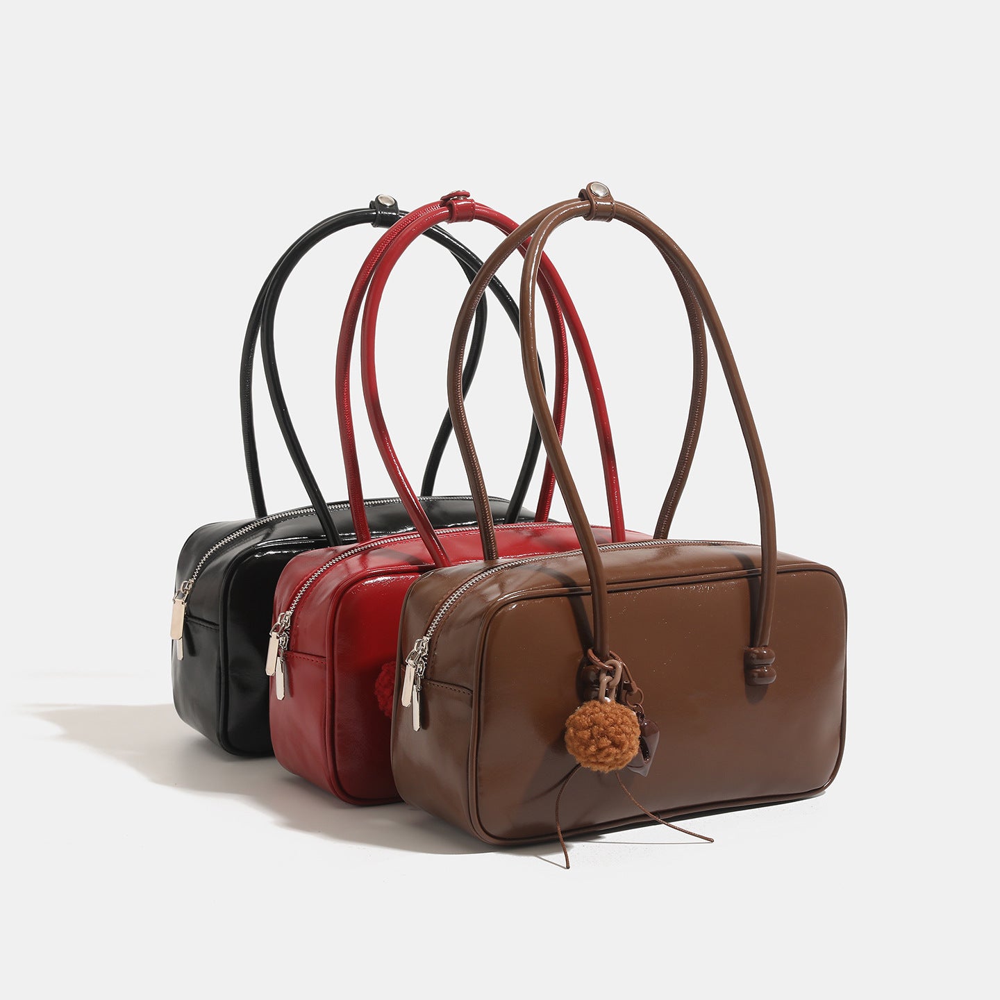 Femmes Sophistiqué Rouge Grandes capacités Sac à bandoulière