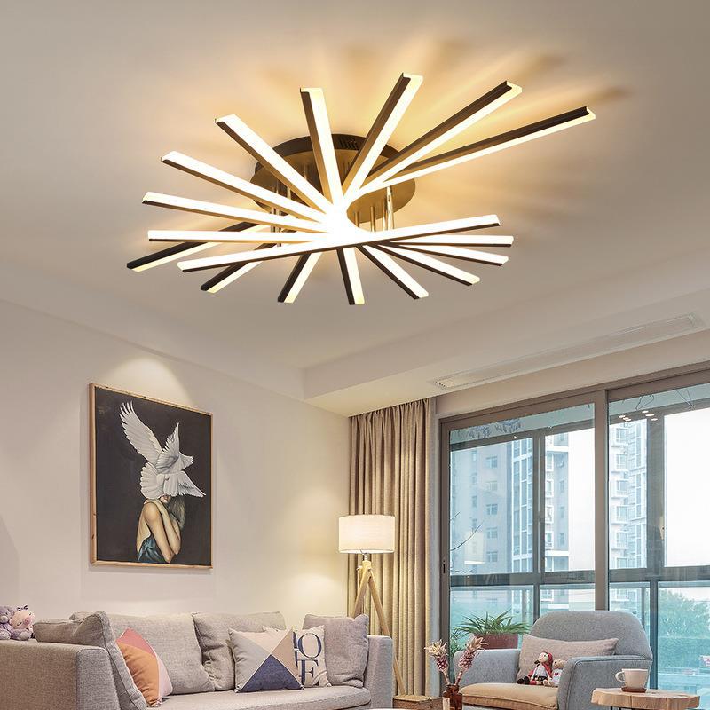 Simple moderne fixation de plafonnier de maison lumière