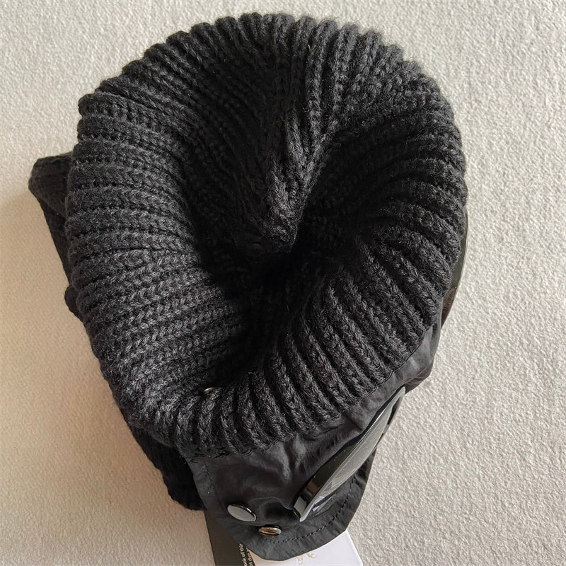 Chapeau casual froid et chaud tricoté extérieur