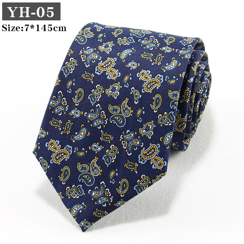 Style coréen Retro Hong Kong style Floral Casual Tie