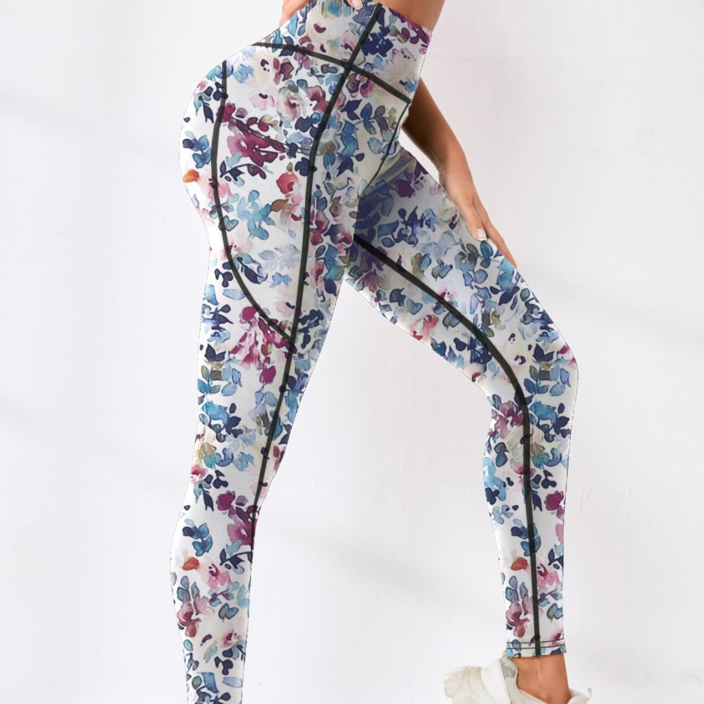 Pantalons de yoga populaires avec impression numérique