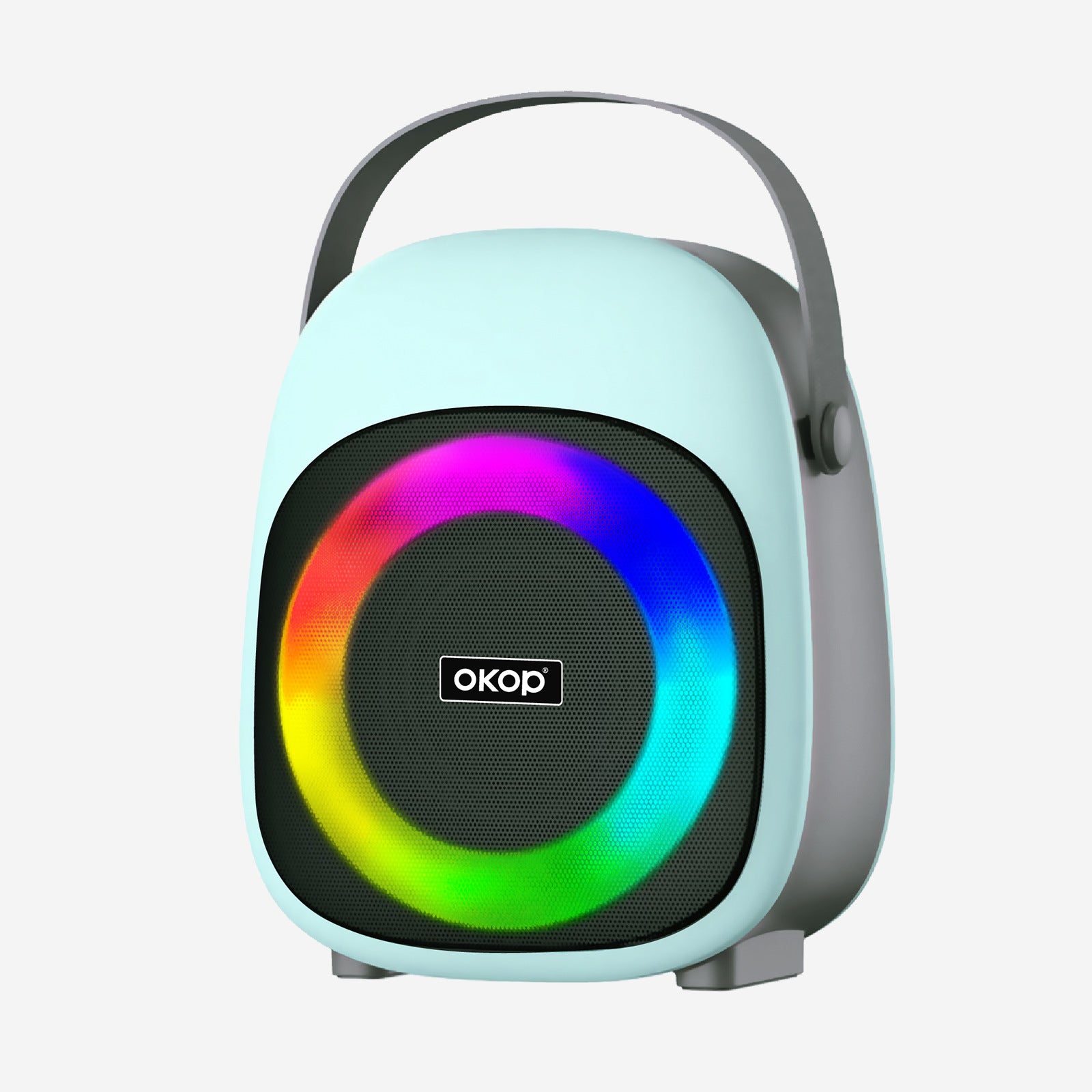 KP-857 Hot-Selling Mini haut-parleur Bluetooth portable haut-parleur extérieur sans fil avec RGB Ambie