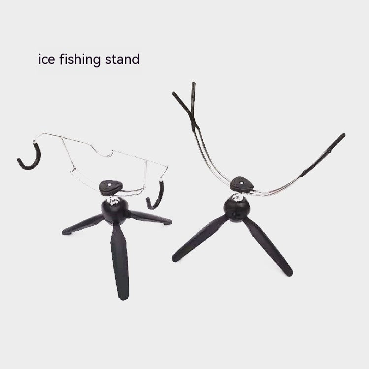 Double-headed folding ice fishing bracket Fishing tackle