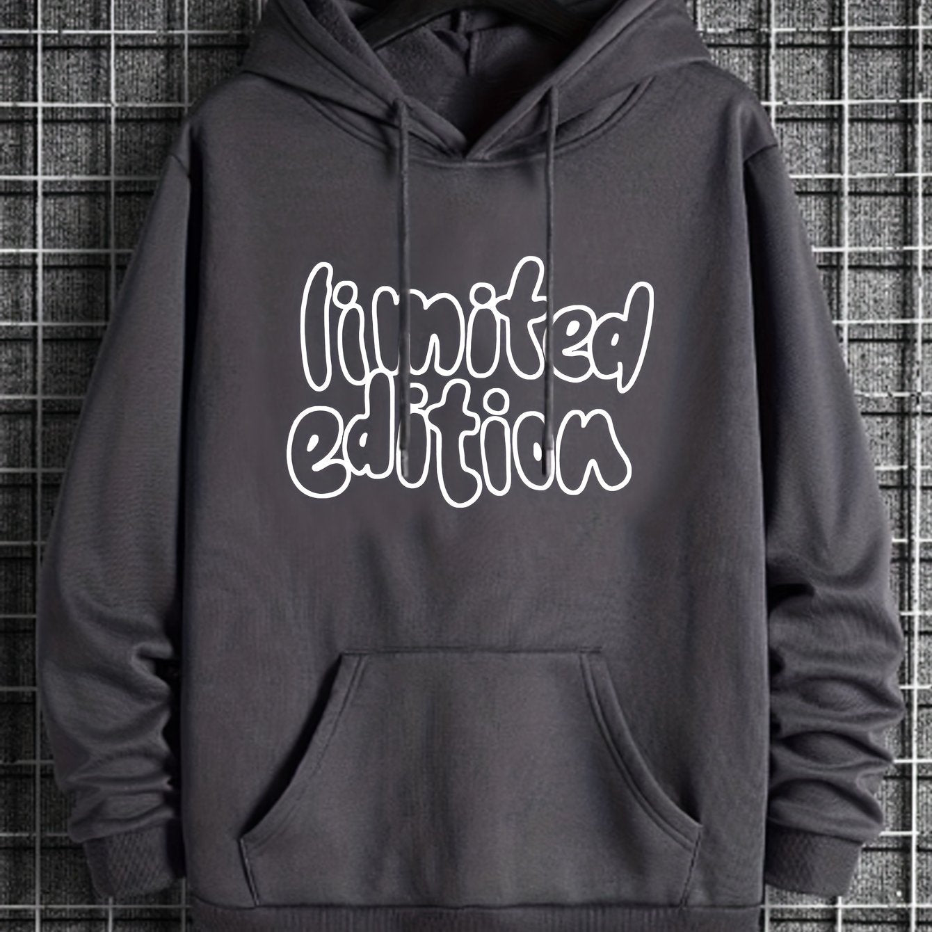 Taille européenne Homme édition limitée Motif polaire Hoodie décontractée