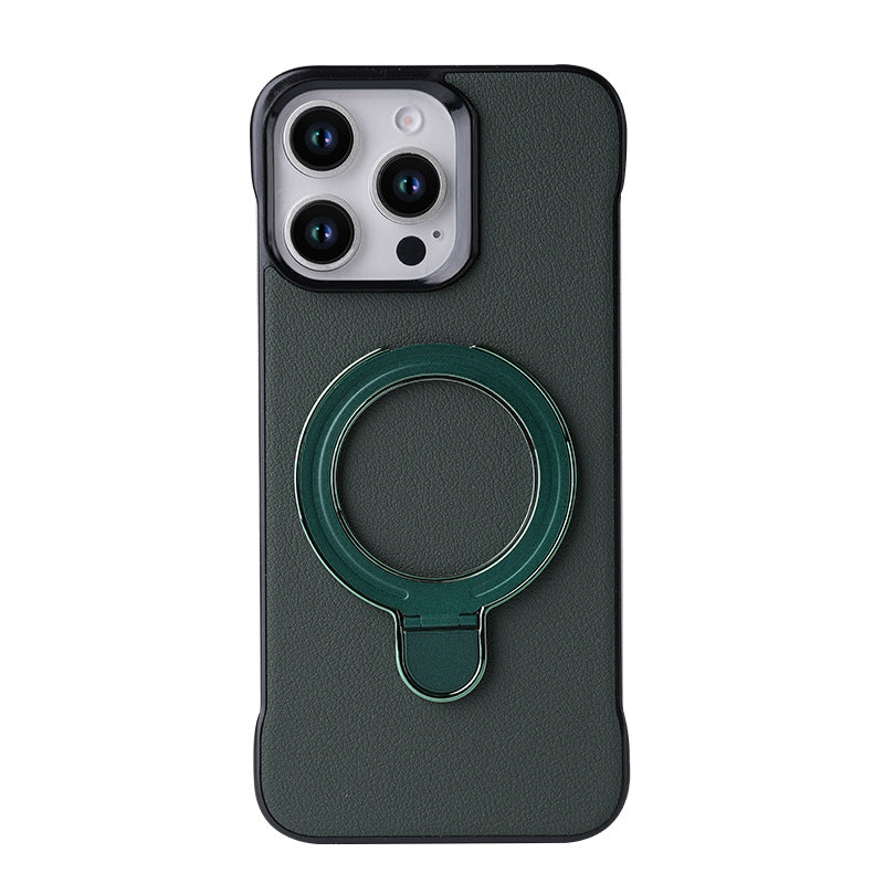 Couverture de protection sans cadre de boîtier de téléphone magnétique