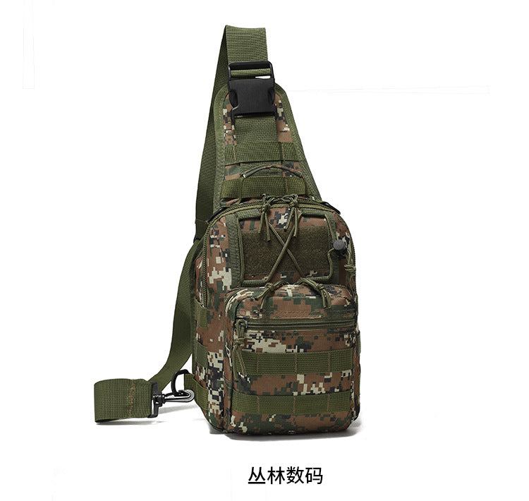 Sac à vélo Oxford Cloth Camouflage Sports de plein air Petit coffre Pannier Sac