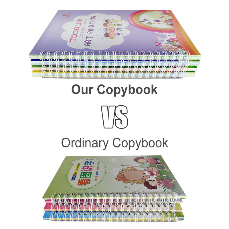 Livre de copie Enfants écrivant Sticker Pratique Français Livre de copie
