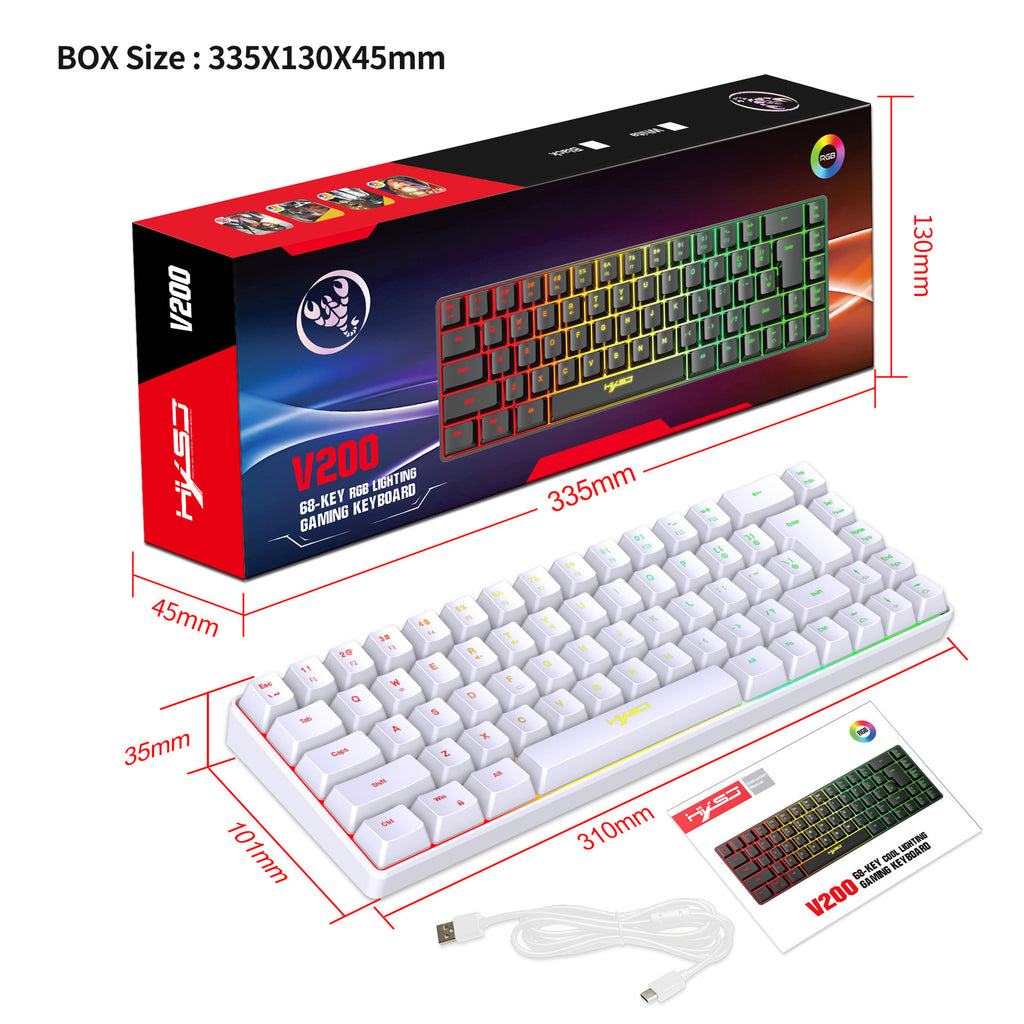 Clavier de jeu Membrane de sensation mécanique