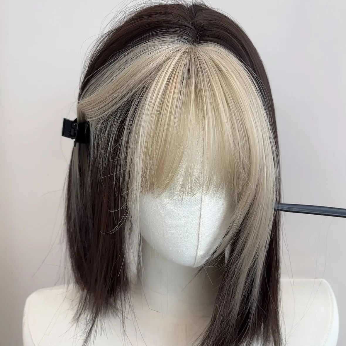 Été mince respirant Wig Cap réaliste