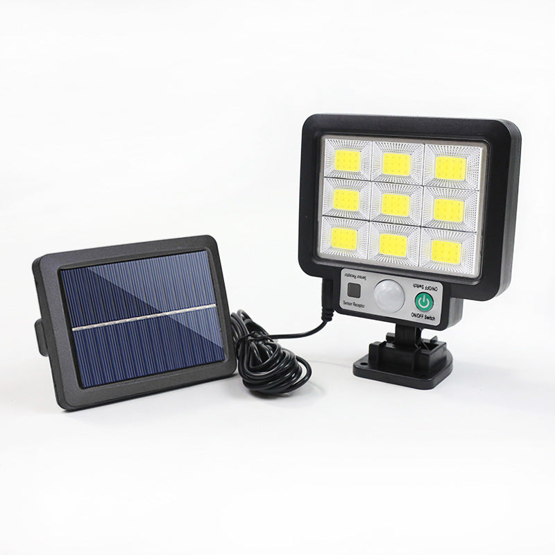 Lampe de cour à LED à énergie solaire