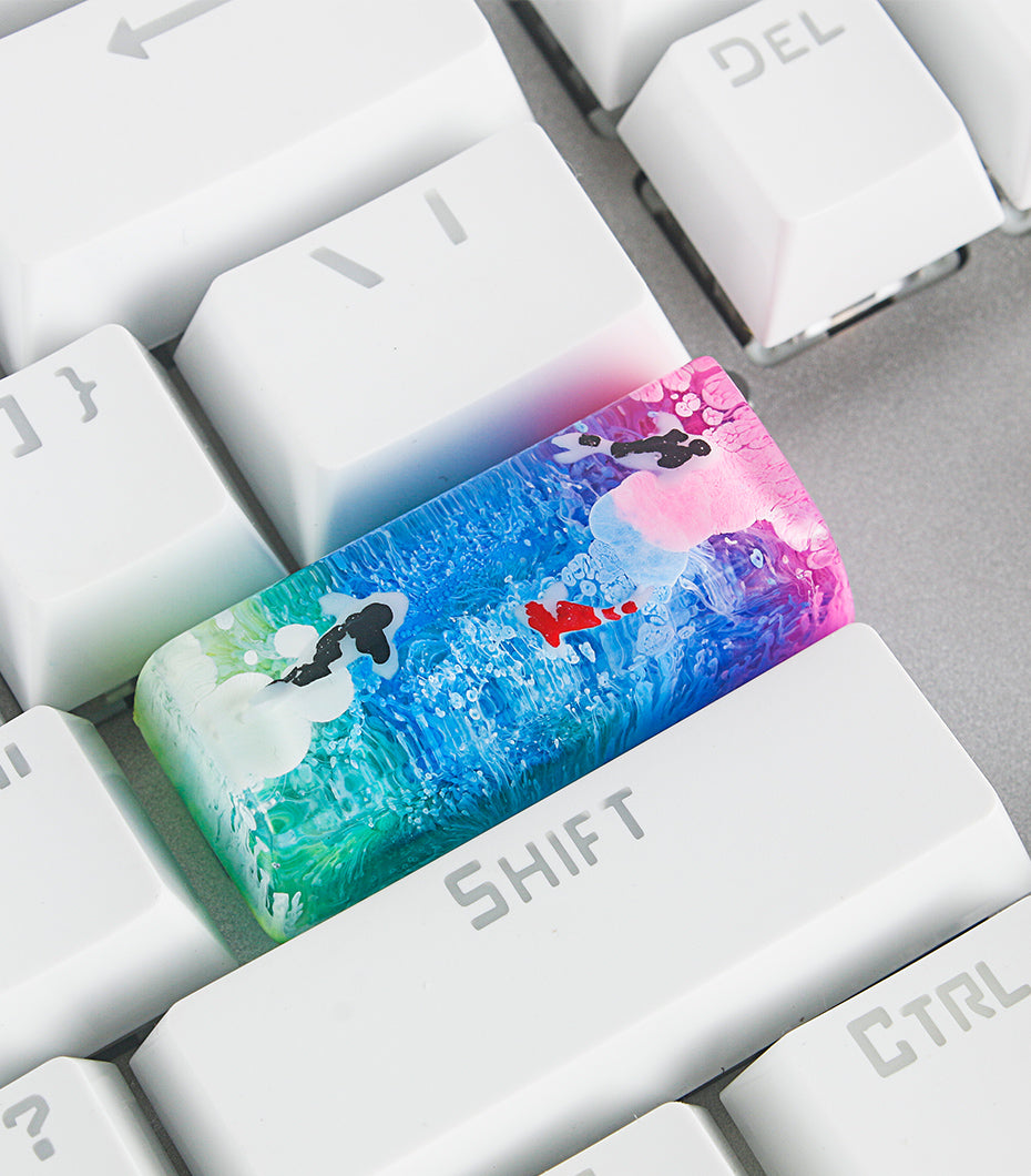 Captures de clés en résine Koi pour interrupteur Cherry Mx