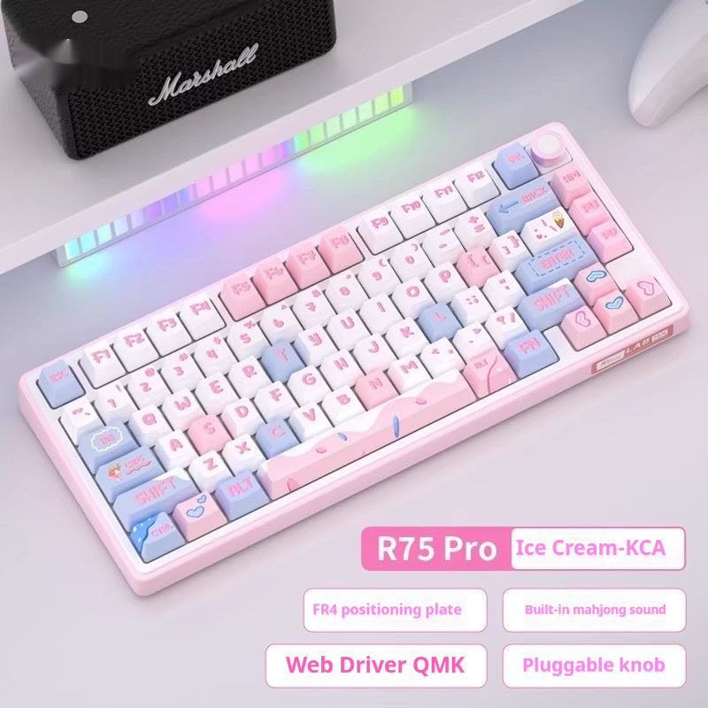 Clavier mécanique sans fil Bluetooth Troisième examen