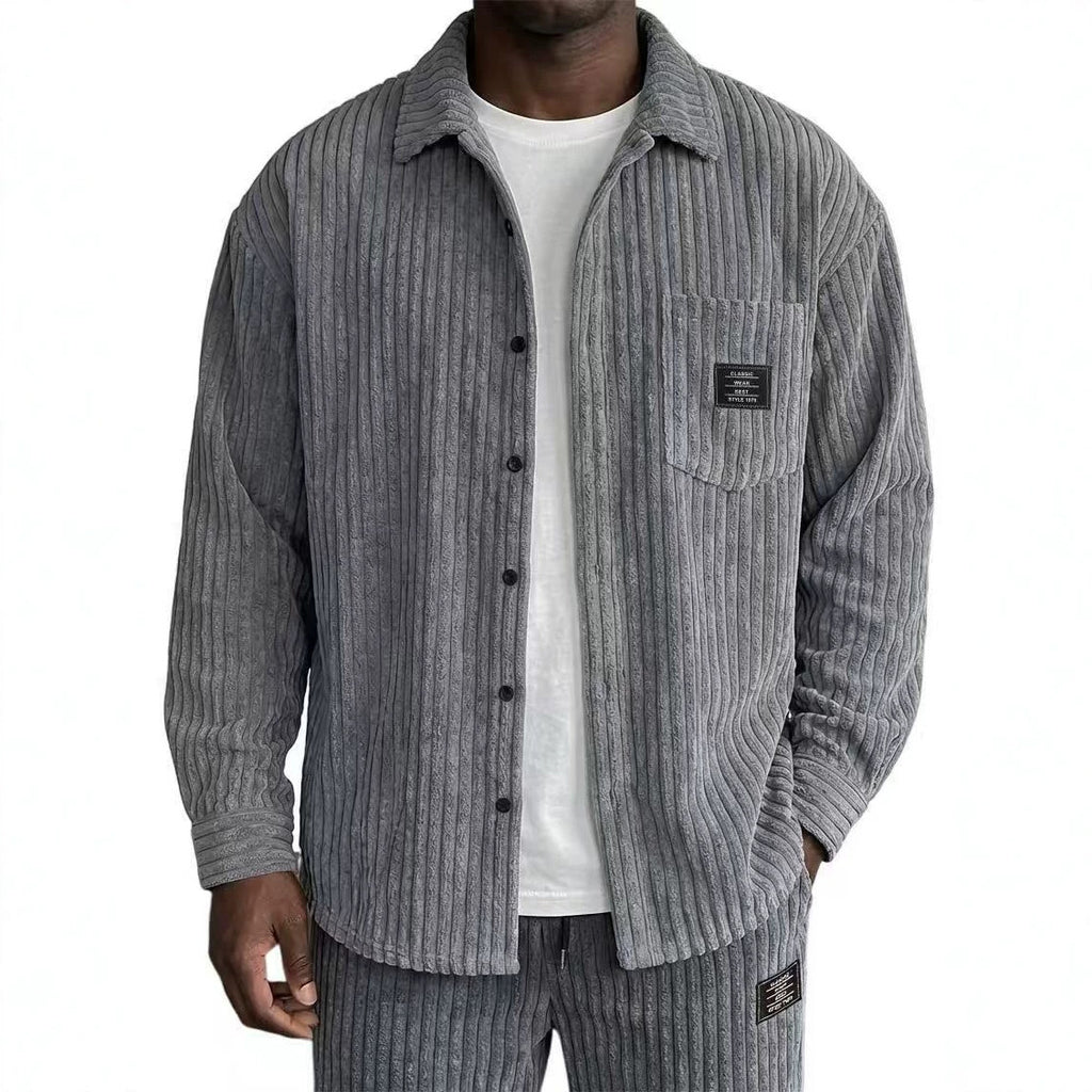 Veste en Corduroy avec poches