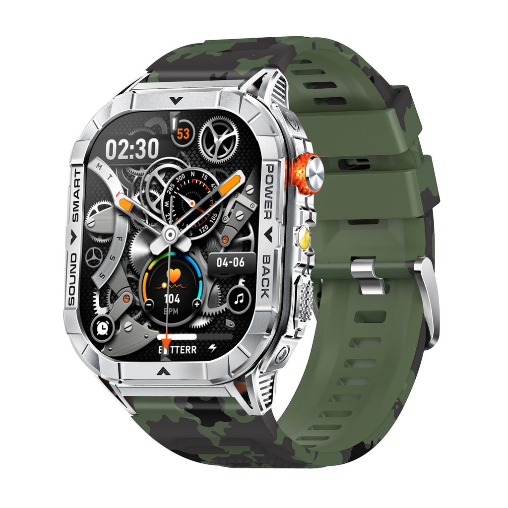 K70A Smartwatch avec surveillance de la fréquence cardiaque et appel Bluetooth