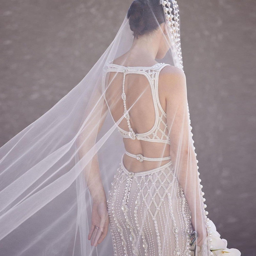 Fils de poursuite Mariée Veil