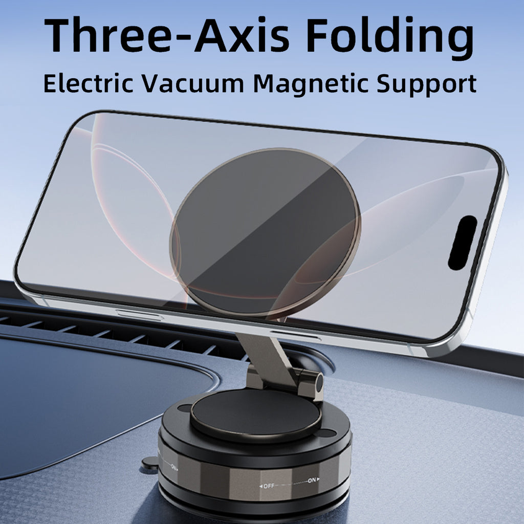 360 Degree Aspirateur magnétique Aspirateur Support de téléphone de voiture Aspirateur Cup Support de téléphone pour pare-brise