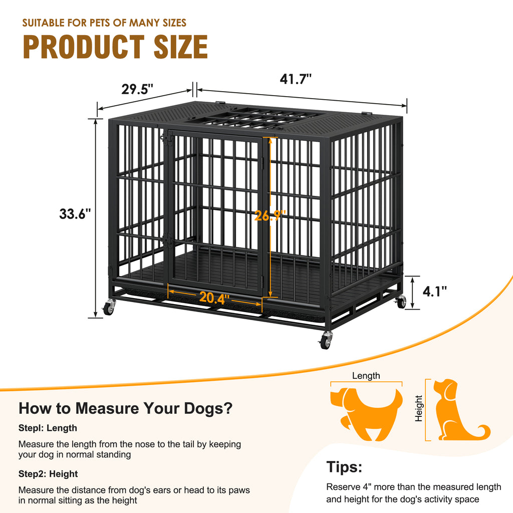 Crate de chiens lourds