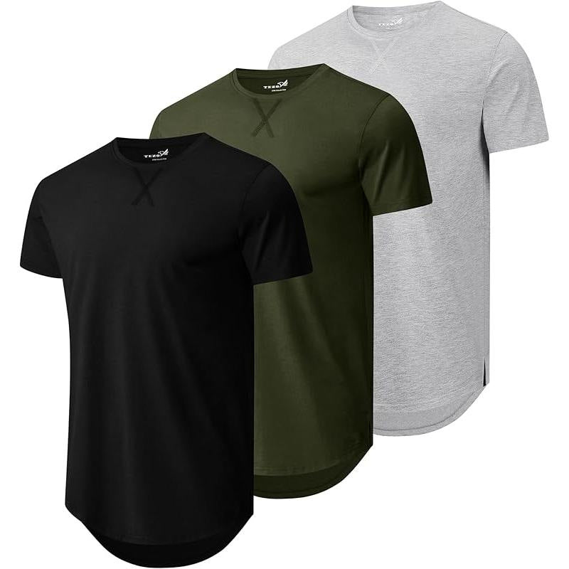 T-shirt d'été manches longues manches longues en coton Top