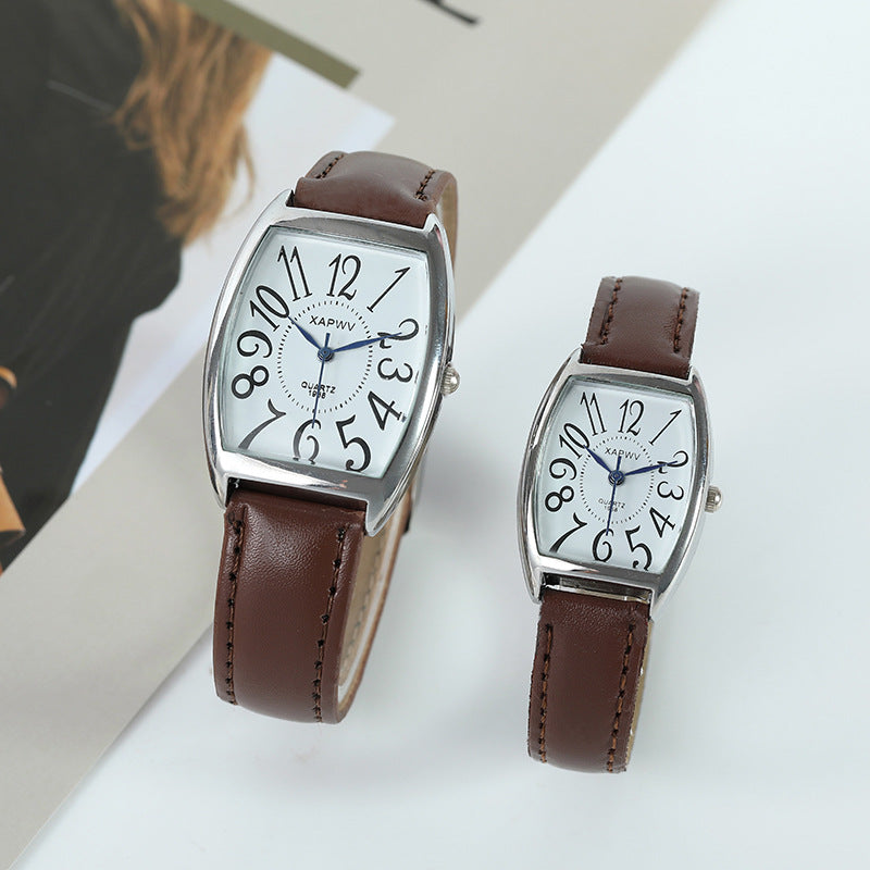 Fashion Square Ceinture Montre pour les filles
