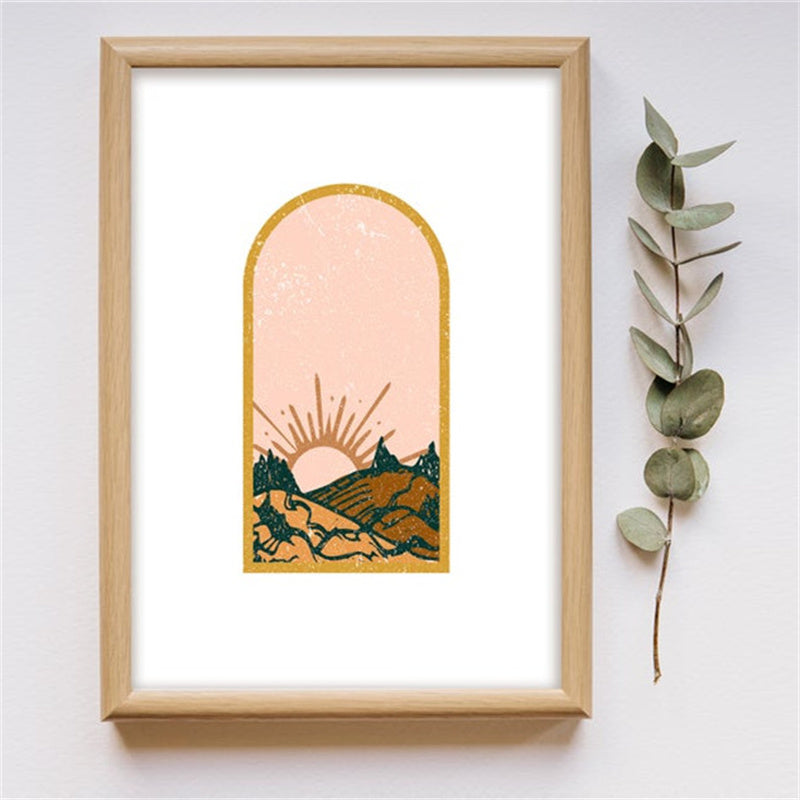 Affiche de toile moderne décorée de Bohemian