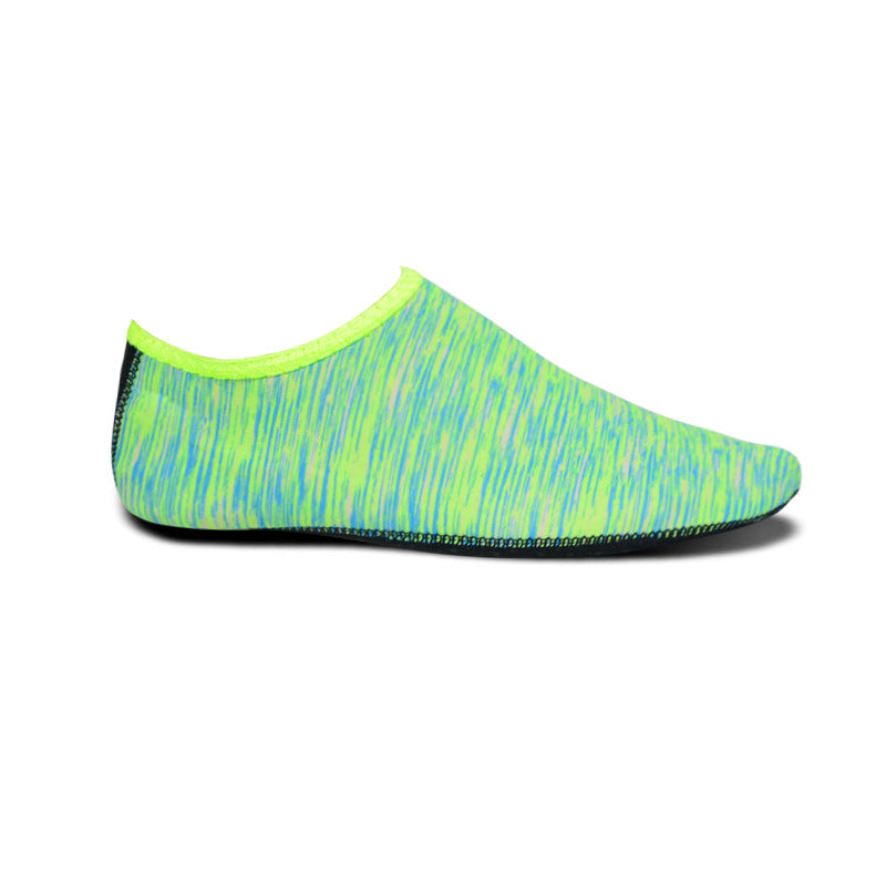 Impression Chaussettes de plongée pour hommes et femmes 2.5MM caoutchouc Chaussettes de plage Lycra Non-dérapant