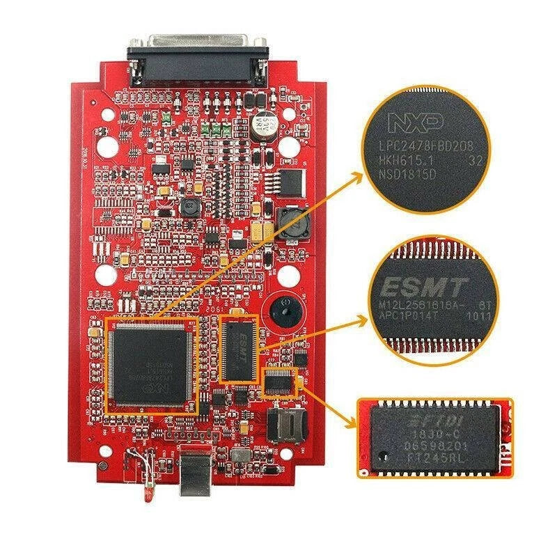 Red PCB KESS V2 V5.017 ECU Tuning Full Kit EU Master Online Pas de limite de jeton