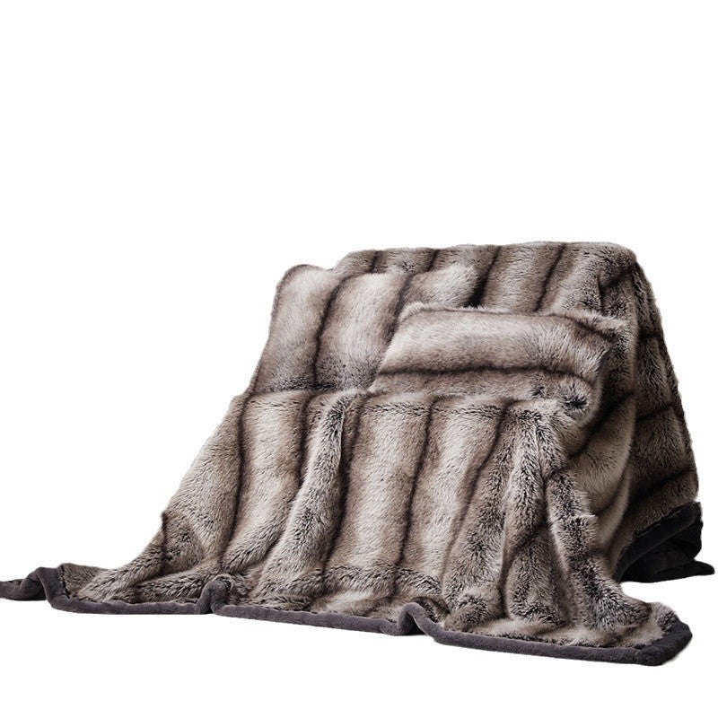 Couverture de lancer d'hiver pour le canapé