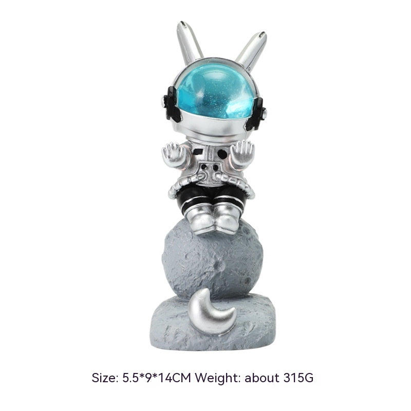 Space Rabbit Mobile Phone Stand Bureau Créatif