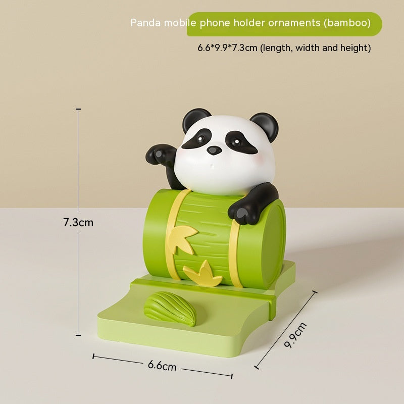 Support de bureau mobile mignon Panda