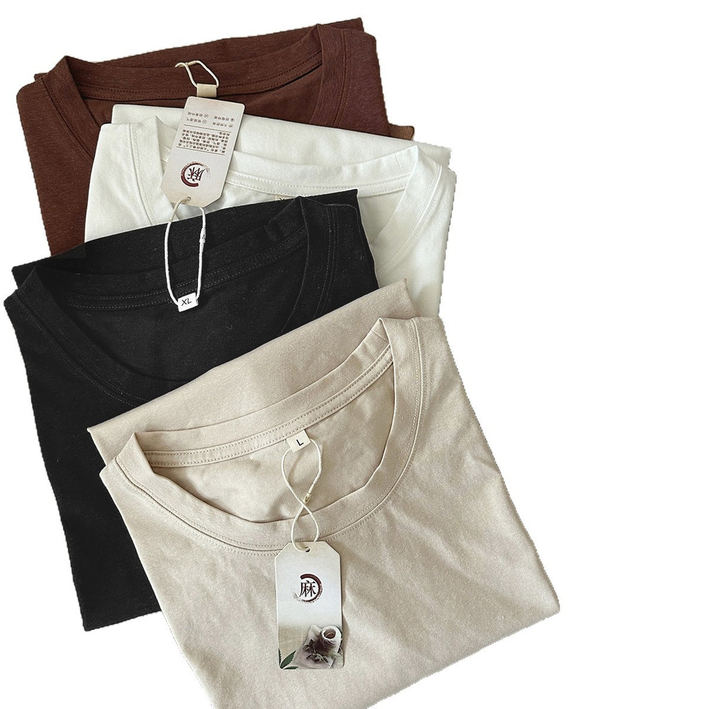 Men's crew neck short sleeve T-shirt