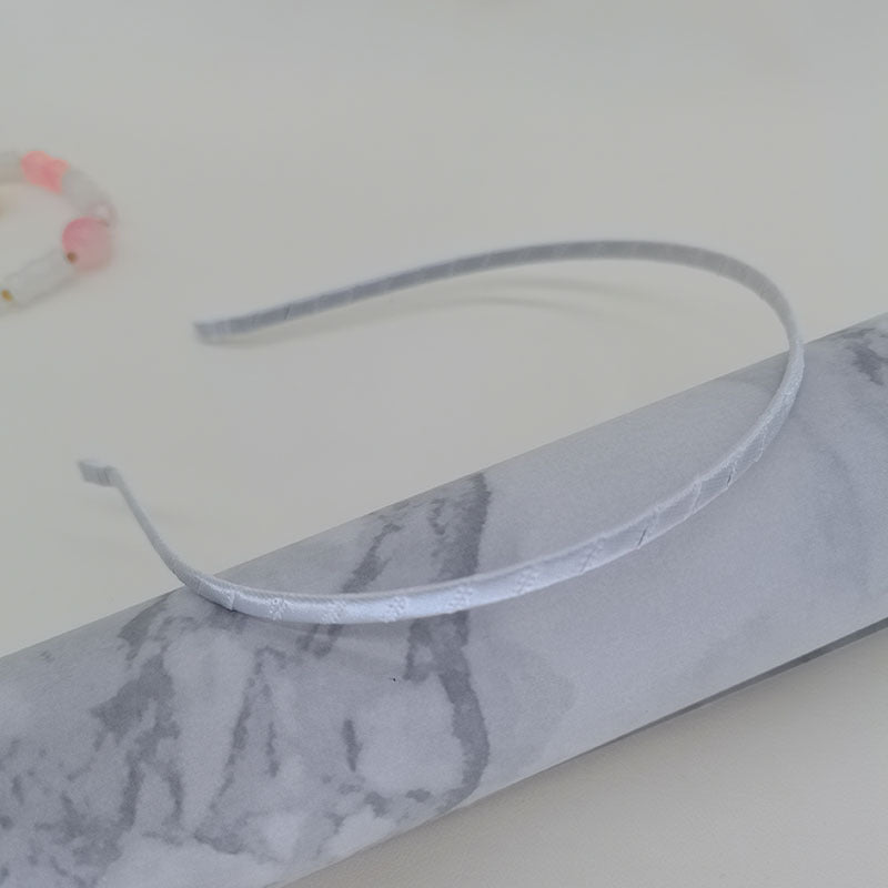 DIY Accessoires capillaires fabriqués à la main Colorful Narrow Goods Head Buckle Metal Thin Headband