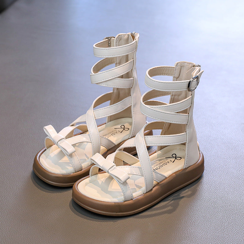 Chaussures d'été à la mode pour petites princesses et filles