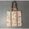 Sac d'épaule épais en coton et en lin rembourré