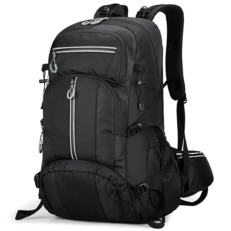 50L Sac à dos de pêche Grande capacité Sacs de camping Sports de plein air Randonnée Trekking Escalade Tr