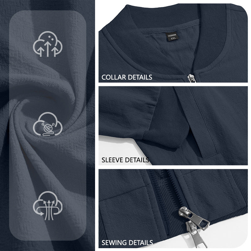 Veste de coton personnalisée pour les hommes