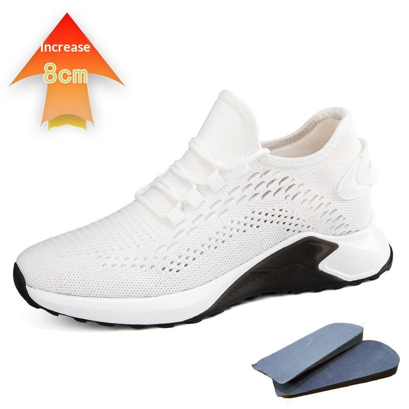 Hommes Invisible augmentation de la hauteur Casual Sports Mesh Chaussures