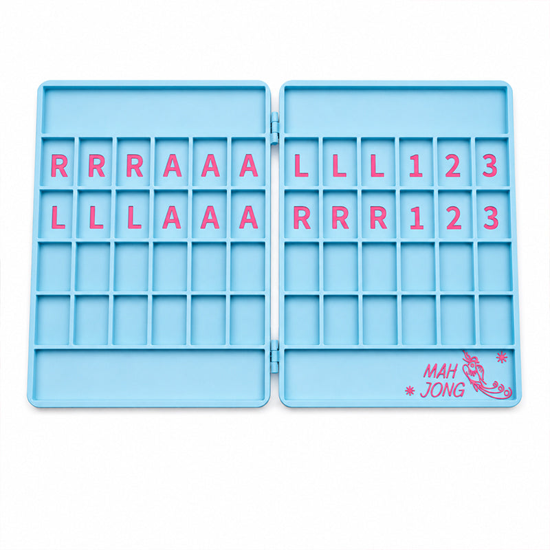 1PC pliable American Mahjong Practice Board