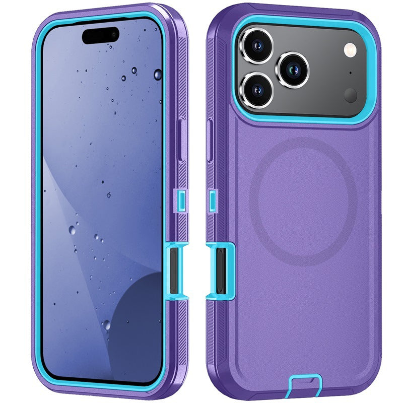 Cas de téléphone magnétique résistant à la chute